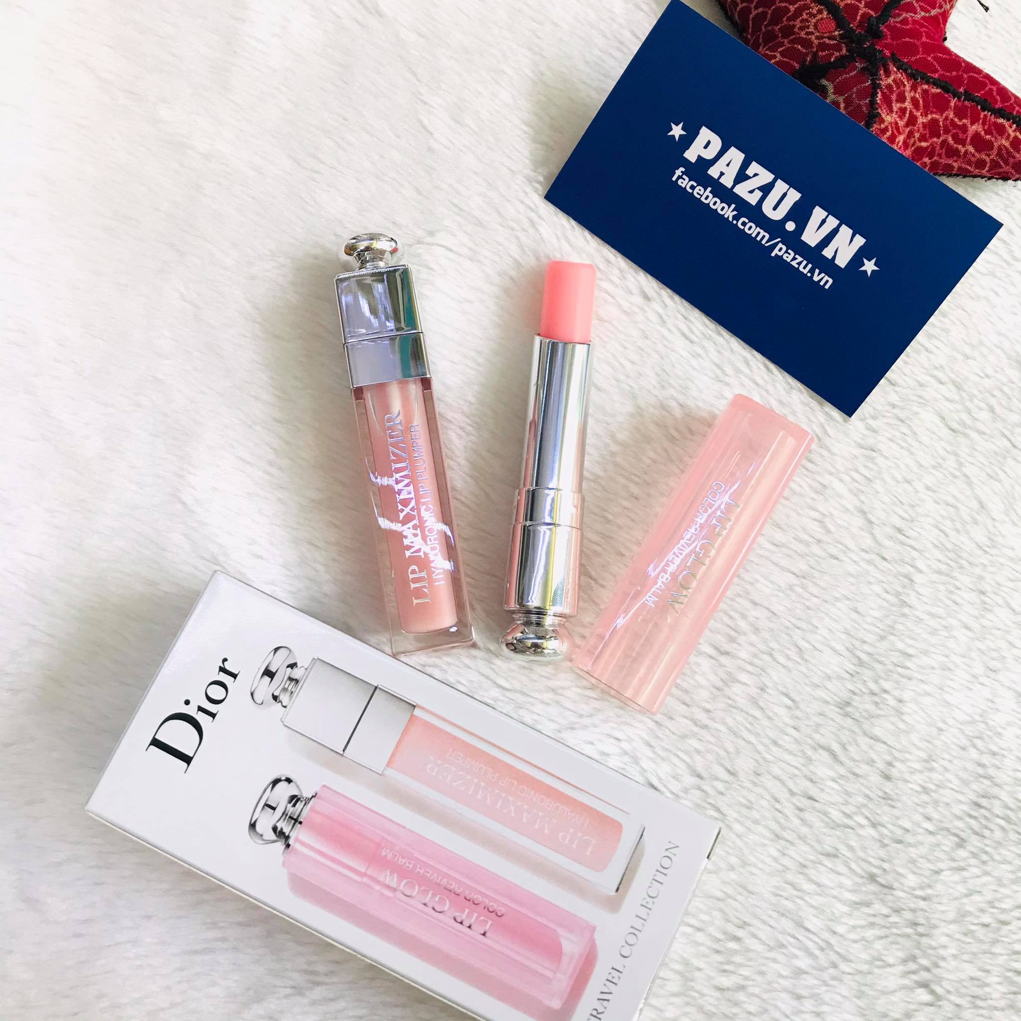 Set son dưỡng Dior Lip Glow Duo 001 Pink 004 Coral Mỹ Phẩm Hàng Hiệu Pháp Paris in your bag #47 Set son dưỡng Dior Lip Glow Duo 001 Pink 004 Coral Mỹ Phẩm Hàng Hiệu Pháp Paris in your bag